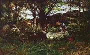 Theodore Clement Steele A June Idyll oil painting reproduction